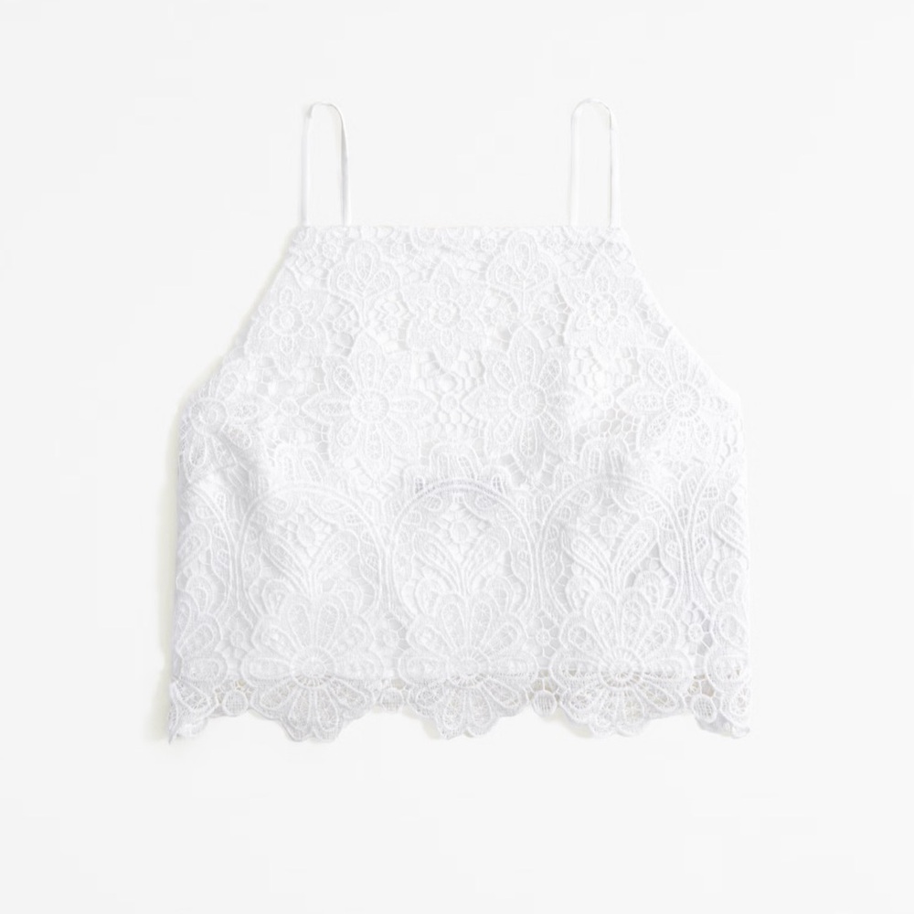 Abercrombie & Fitch Lace Crop Top